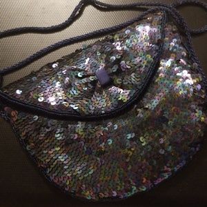 Lacey Afternoon Sequin Purse